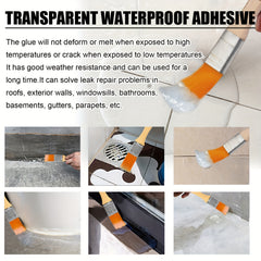 Waterproof Transparent Glue for Repairing Toilet Wall Leaks
