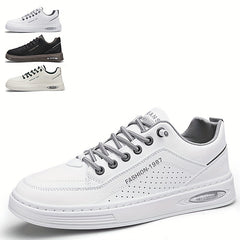 Men's Skate Shoes Grip Lace up Sneakers