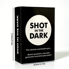Shot In The Dark Card Game Party Playing Card Games