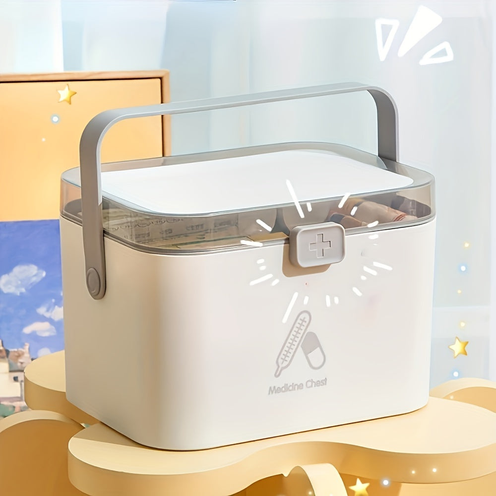 Medicine Storage Case Large Capacity First Aid Box