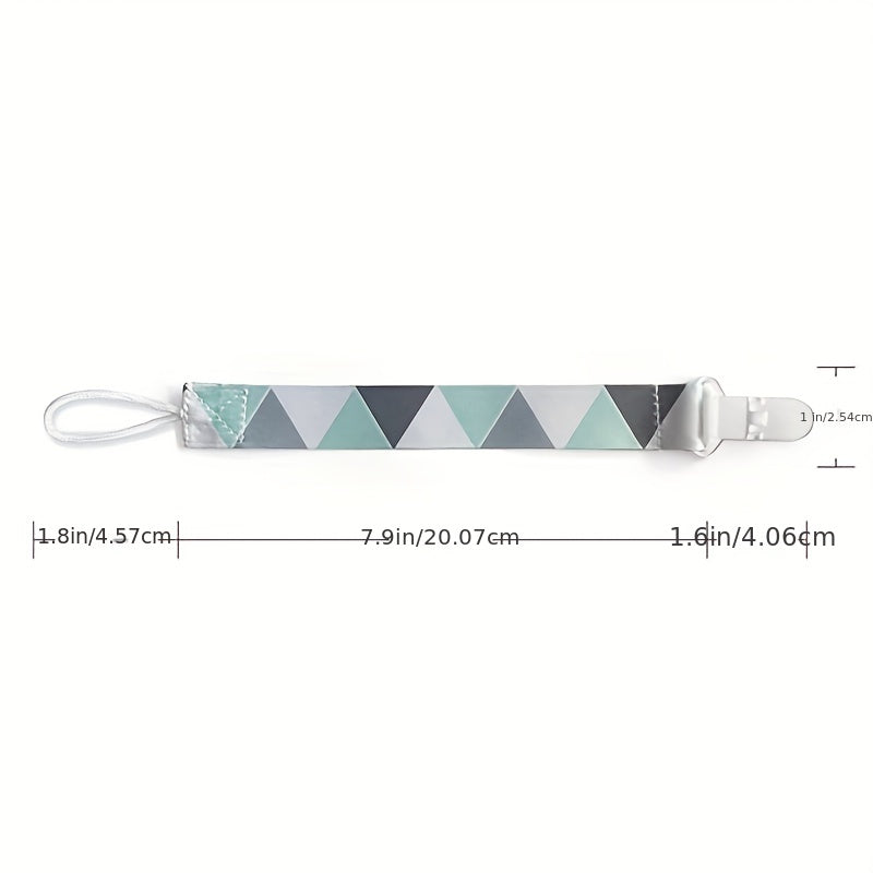 Baby Pacifier Clip Plain Pacifier Holder for Boys and Girls