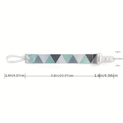 Baby Pacifier Clip Plain Pacifier Holder for Boys and Girls