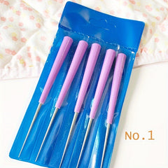 5pcs Jewelry Making Tools Kit Needle Shaped Diamond Reamer DIY