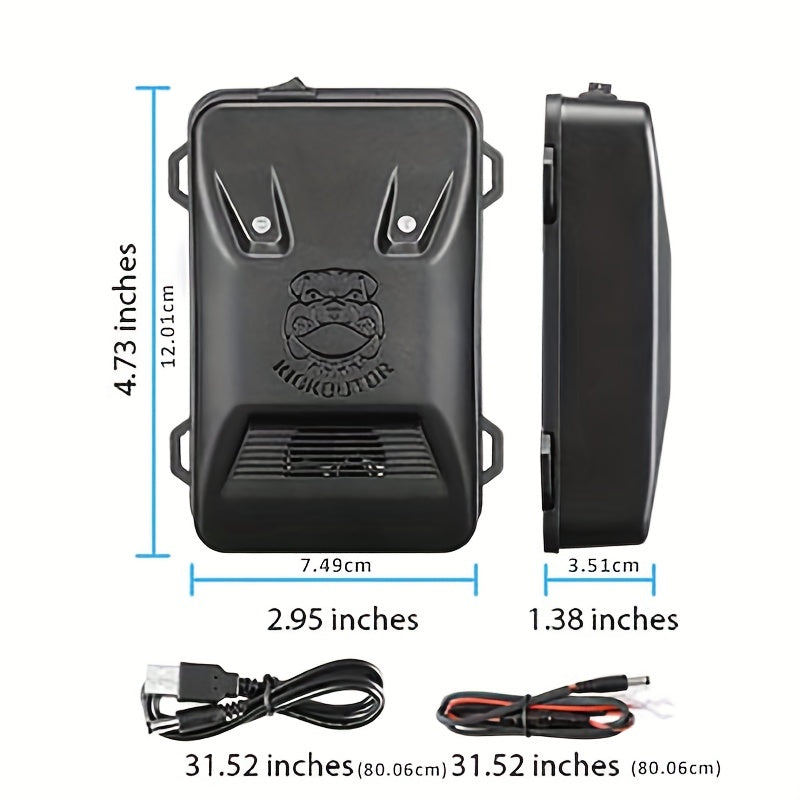 Ultrasonic Rat Deterrent With LED Strobe Lights