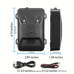 Ultrasonic Rat Deterrent With LED Strobe Lights