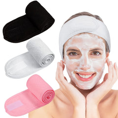 Coral Fleece Hair Band Soft Towel Head Band for Face Washing Shower Sports Yoga