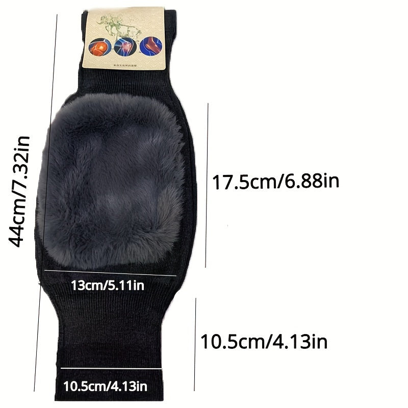 Autumn Winter Thickened Warm Knee Pads - Plus Velvet Leg Protector