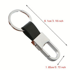 Metal Keychain Minimalist Key Ring Purse Bag Backpack Car Charm Earphone Accesso