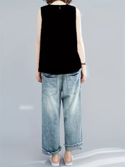 Loose Tank Top Sleeveless Casual Summer Women's Clothing