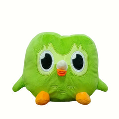 Green Owl Plush Toy Adorable Bird Plush Animal