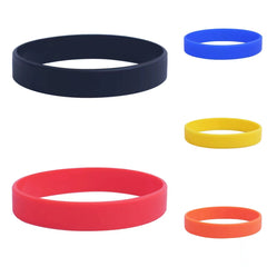 5 pcs Basketball Silicone Wristbands for Fans and Parties