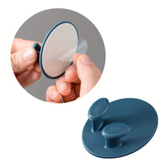 1pc Plug Hooks Utility Durable Adhesive Hooks For Bathroom Kitchen
