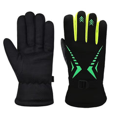Men's Winter Warm Plush Gloves - Windproof & Coldproof