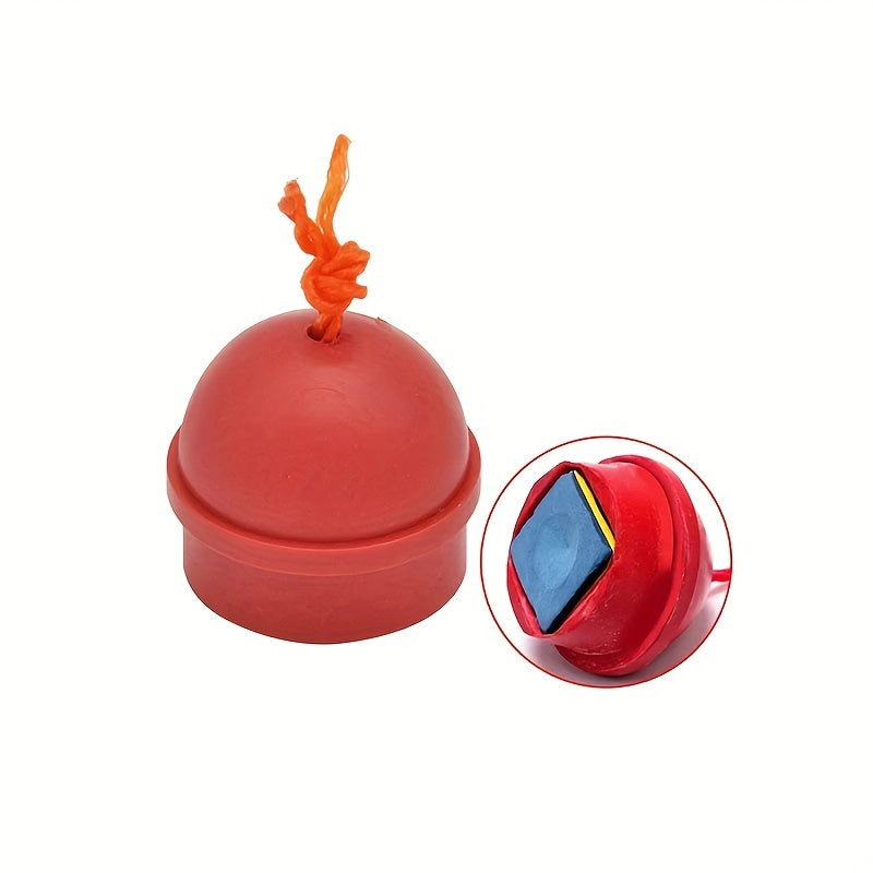 Billiard Rubber Cue Chalk Holder Slip In Cap Pool Chalk Holders