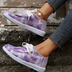 Women's Light Mesh Sneakers Lace Up Anti-Skid Shoes