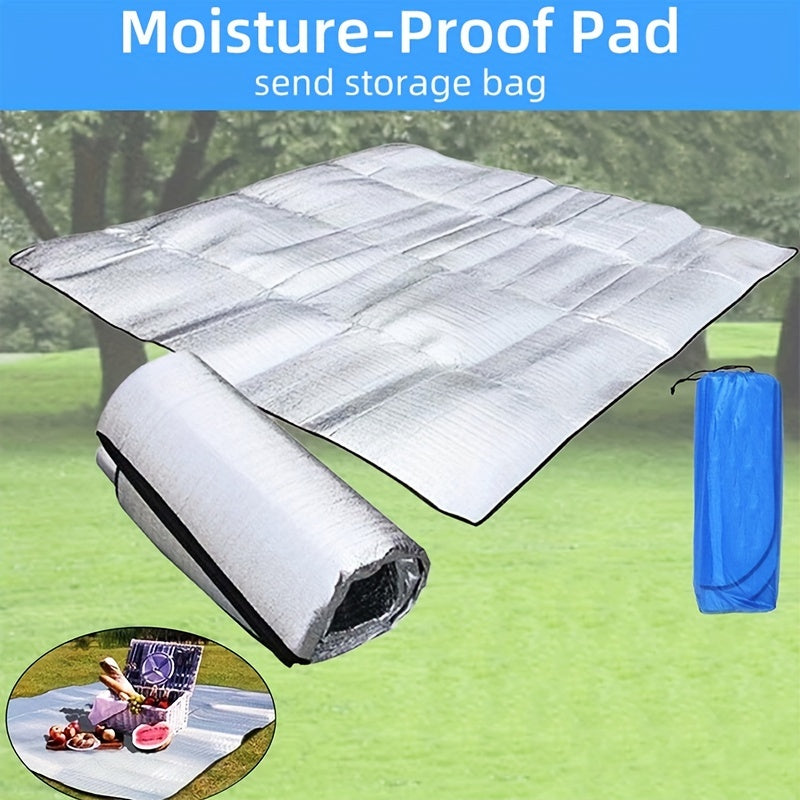 Thickened Aluminum Film Mat for Picnics Camping Tents