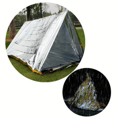 Outdoor Emergency Tent and Blanket Set for Hiking and Camping