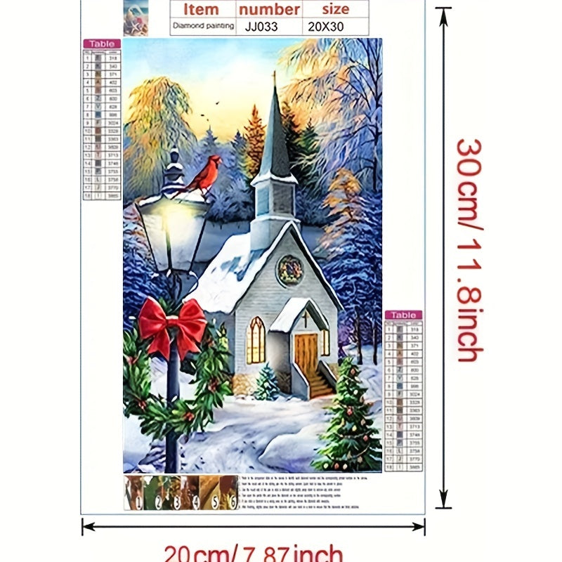 DIY Christmas Diamond Painting Home Decor Hanging Painting