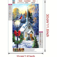 DIY Christmas Diamond Painting Home Decor Hanging Painting