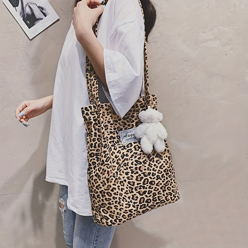 Casual Print Tote Bag Large Capacity Handbag