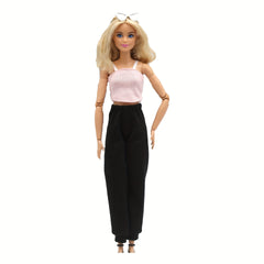 Doll Clothing Set for 11-Inch Dolls - Camisole Top and Sports Pants Outfit