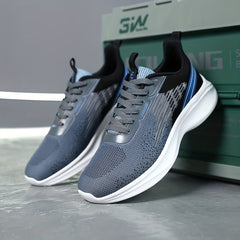 Men's Lightweight Breathable Athletic Shoes For Running Gym
