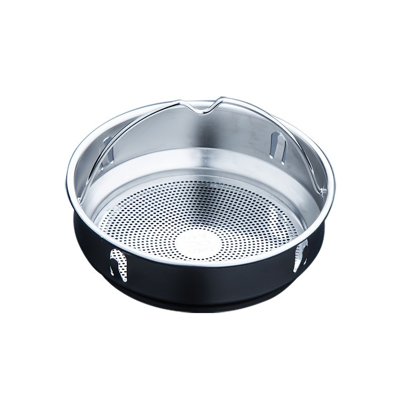 800ml Double Layer Glass Cup with Lid for Hot and Cold Beverages