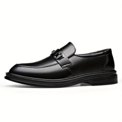 Men Pointed Toe Oxford Shoes Slip On Dress Shoes