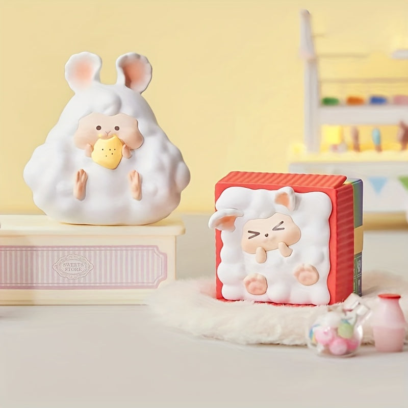 Random Snack Bunny Anime Figure Toy Blind Box