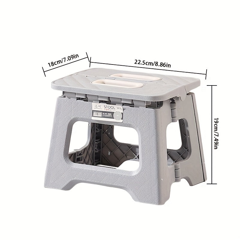 1pc Folding Stool Fishing Dining Shoe Stool For Kids