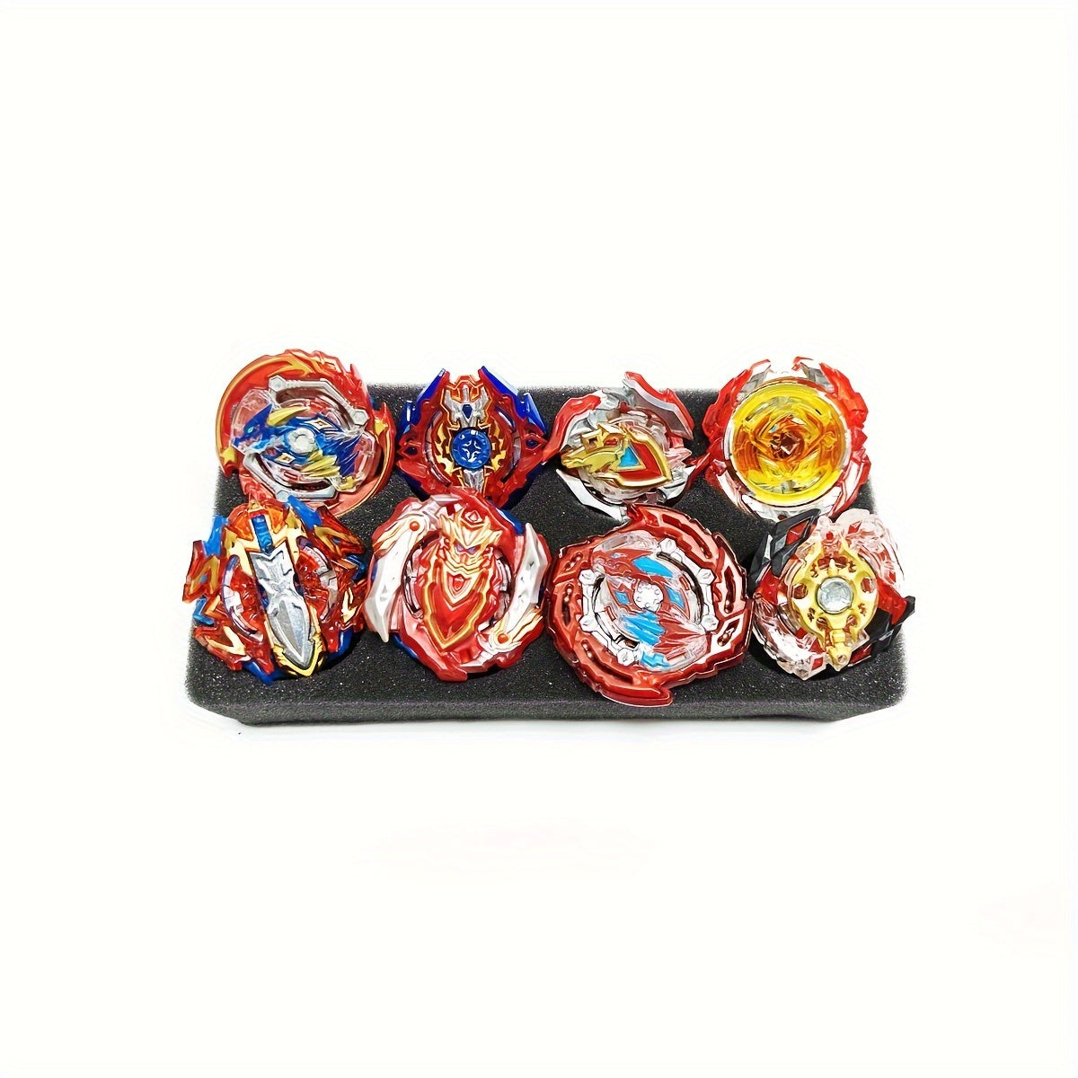 8Pcs Beyblades Toys Set with Launcher & Wire