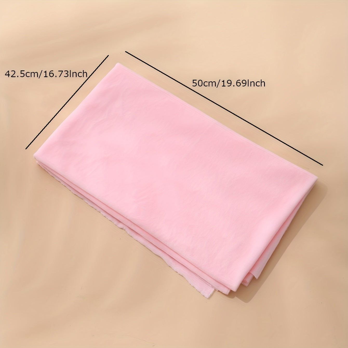 Solid Suede Crystal Soft Polyester Fiber DIY 1mm High Doll Pillow Home