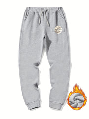 Moon Light Casual Graphic Joggers Men's Sweatpants