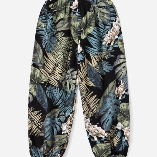 Boys Summer Mosquito Pants Ice Silk Cotton Silk Bloomers
