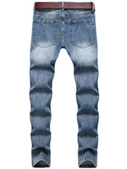 Men's Ripped Slim Hip Hop Style Jeans