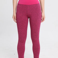 Honeycomb High Waist Yoga Leggings