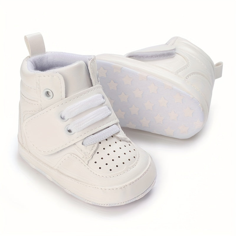 Baby Boys' Lightweight Non Slip Sneakers for Indoor Outdoor Walking