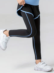 Girls Base Layer Yoga Pants Soft Comfortable Leggings For Kids