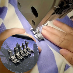 5pcs Industrial Sewing Machine Presser Foot Flat Car SP 18 Left Right