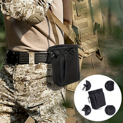Adjustable Camo Molle Dump Pouch for Outdoor Camping