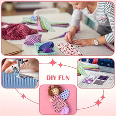 40pcs Floral Printed Quilting Fabric Cotton Craft DIY Handmade Doll