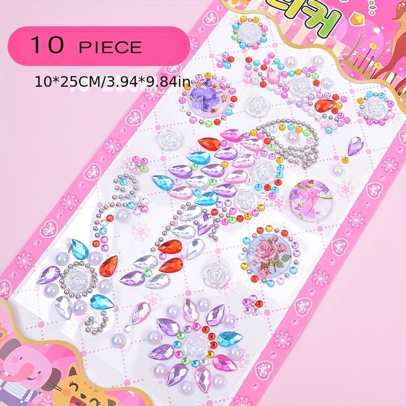 Rainbow Flying Horse Parrot Sticker Children's Sticker Paper