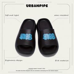 Unisex Non Slip Couple Slides Lightweight Open Toe Quick Dry Slippers