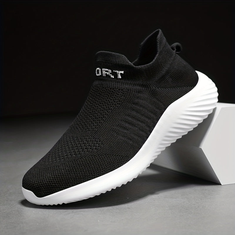 Men's Slip-On Sock Sneakers Lightweight Athletic Shoes