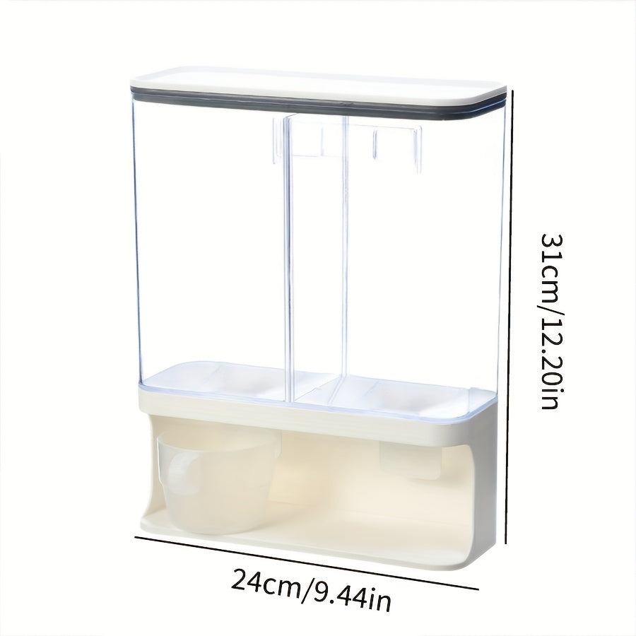 Japanese Plastic Wall-mounted Grain Storage Tank