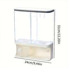 Japanese Plastic Wall-mounted Grain Storage Tank