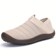 Men's Plush Cozy House Slippers Anti skid Winter Shoes