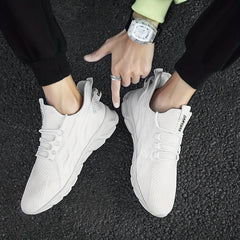 Men's Knitted Breathable Lightweight Running Shoes