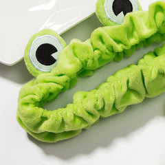 Funny Frog Headband Makeup Headband Frog Eye Elastic Headband