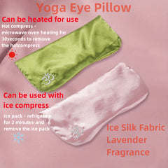 Soft Comfortable Yoga Eye Pillow Blackout for Travel Rest Nap Yoga